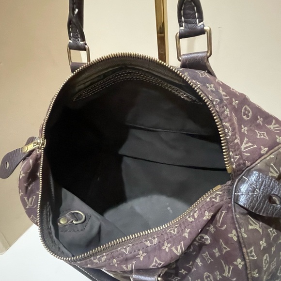 Louis Vuitton Ebene Monogram Mini Lin Speedy 30 - Picture 14 of 14
